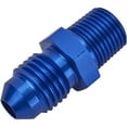 thumbnail image 4 of Blue Straight AN4 Flare Adapter to 1/8" Aluminum Pipe Fitting, 4 of 6