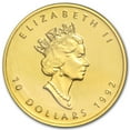 thumbnail image 2 of 1992 Canada 1/4 oz Gold Maple Leaf BU, 2 of 3