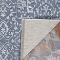 thumbnail image 4 of Couristan Monte Carlo Palmette Indoor/Outdoor Area Rug, 3'9" x 5'5", Navy-Ivory, 4 of 4