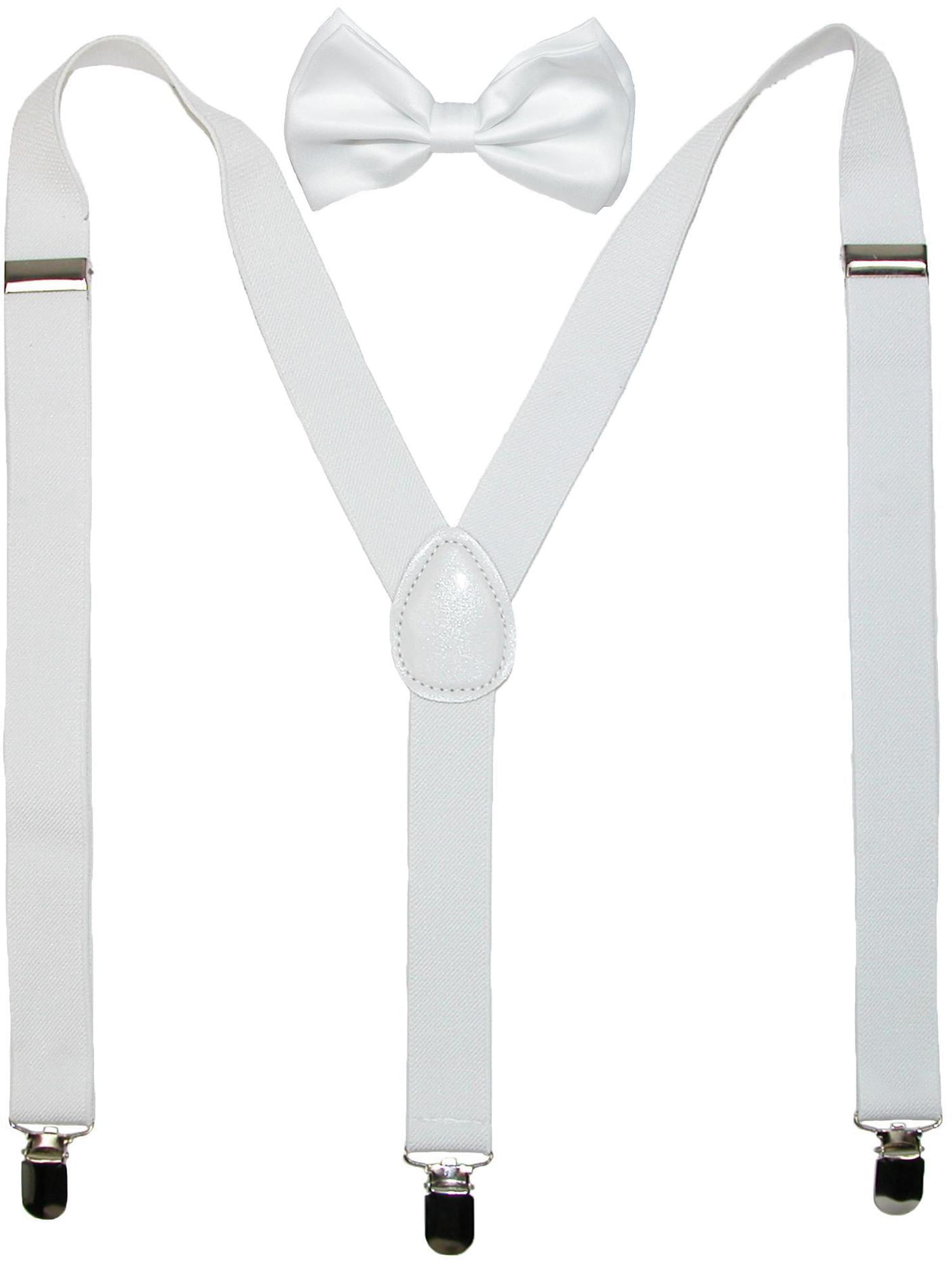 Grrry Kids No Filter Coffee Adjustable Y-Back Suspender+Bow Tie