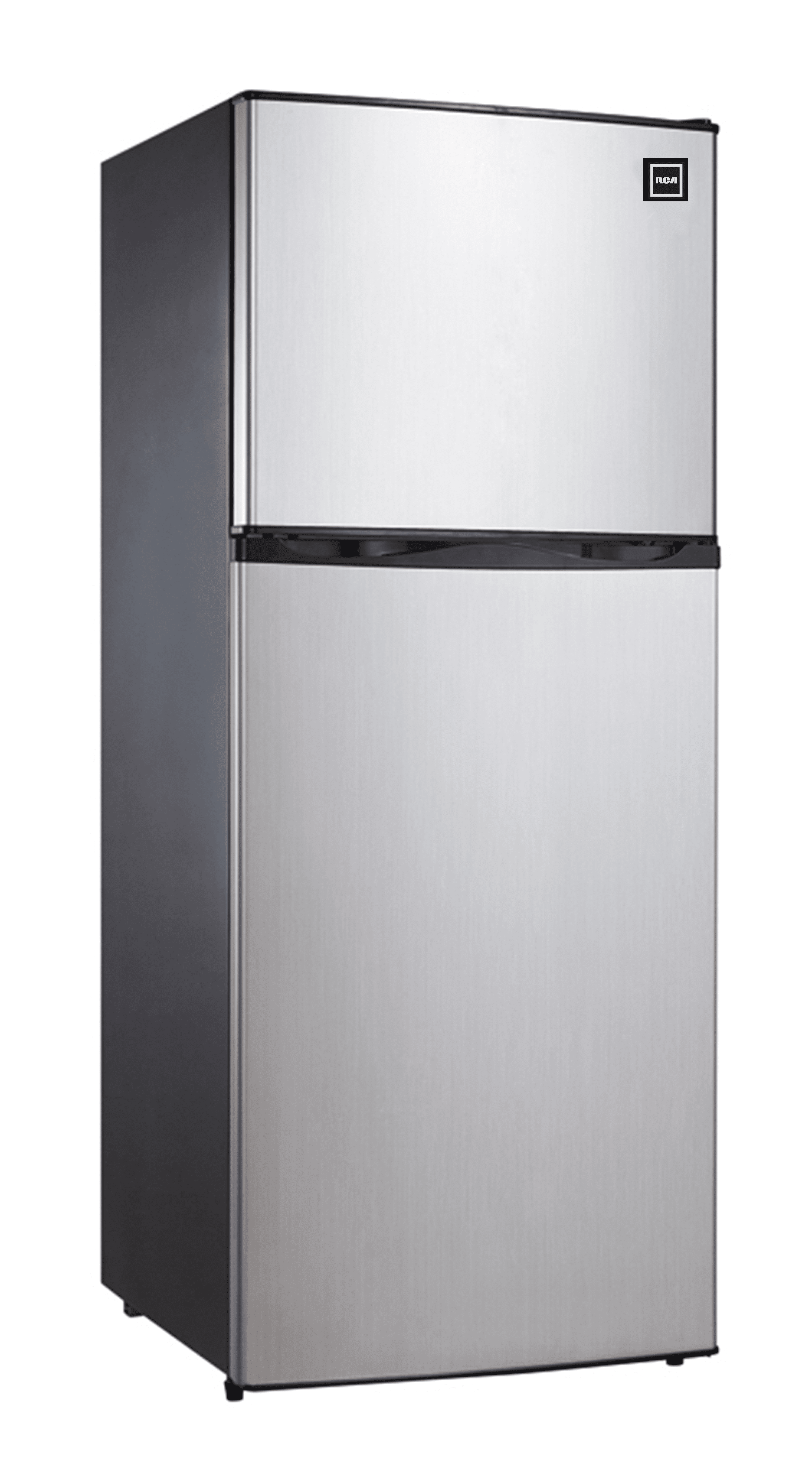 RCA - 12 Cu Ft Top-Freezer Apartment-size Refrigerator - Stainless