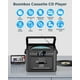 thumbnail image 2 of Reproductor de CD Boombox Greadio recargable con cassette Bluetooth, 2 of 9