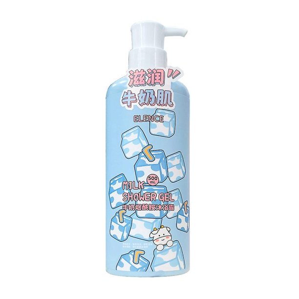 White Gel de baño Hidrata la piel seca de forma efectiva Lava suavemente Limpiador profundo