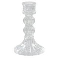 thumbnail image 4 of Modern Glass Centerpiece Holder with Elegant Metal Base and Clear Vase for Dining Table Wedding Anniversary Party Celebration, 4 of 5
