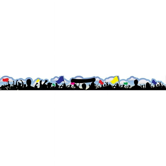 EUREKA EU-845061 EXTRA WIDE SPORTS CROWD DIE CUT