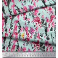 thumbnail image 2 of Soimoi Rayon Crepe Fabric Animal Skin Texture Decor Fabric Printed Yard 46 Inch Wide, 2 of 3