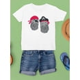 thumbnail image 3 of Cute Owl Pirates T-Shirt Juniors -Image by Shutterstock,  Medium, 3 of 4