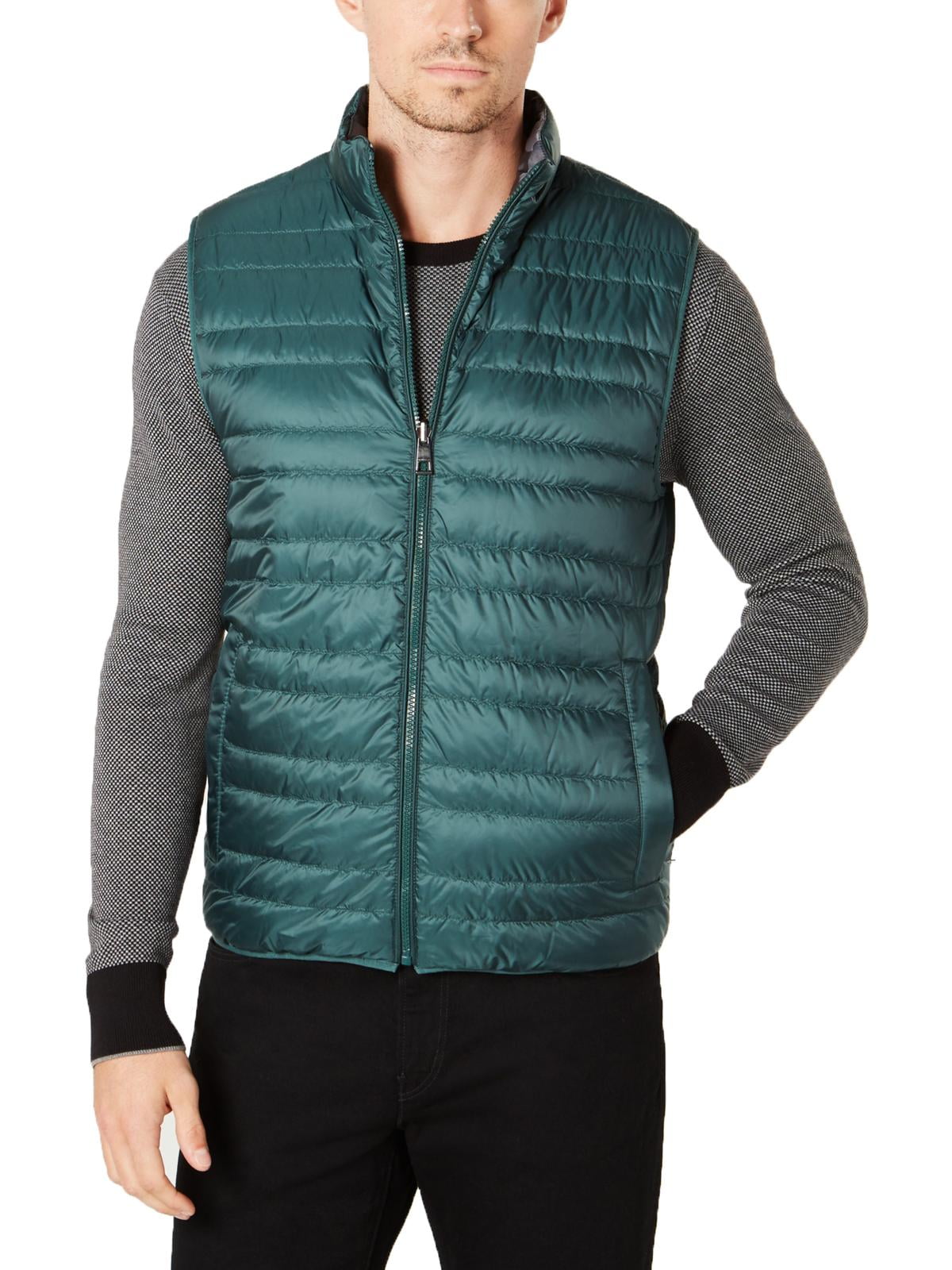 Michael Kors - Michael Kors Mens Reversible Packable Outerwear Vest ...
