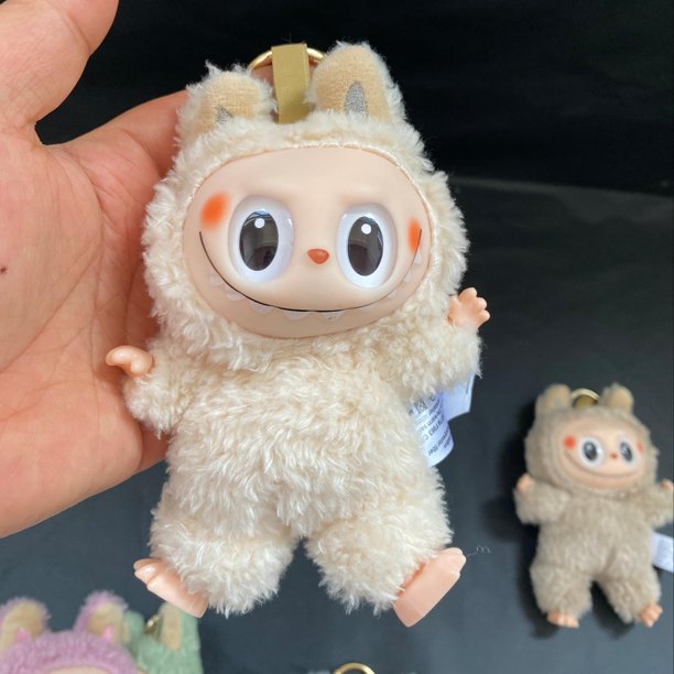 Labubu tiene un asiento serie caja ciega misteriosa muñeca de vinilo modelo juguete lindo monstruo réplica caja ciega juguete niños sorpresa regalo de cumpleaños