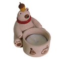 thumbnail image 1 of Cartoon Bear Resin Candle Holder - Adorable Tea Light Candle Holder for Home Decor & Cozy Ambiance, 1 of 5