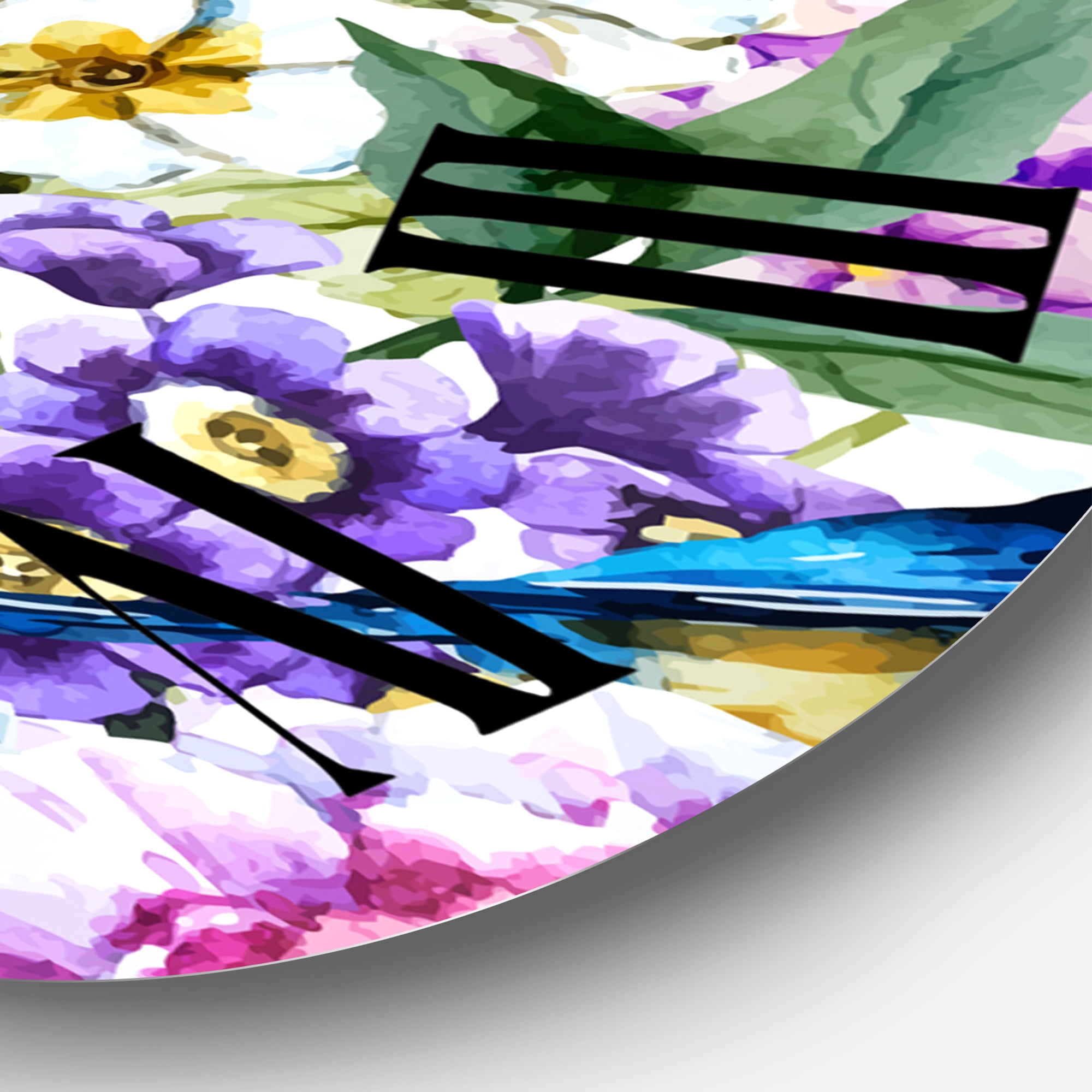 Designart 1 in Quartz Modern/Contemporary Wall Clock
