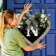thumbnail image 3 of Guirnalda de 26 letras en forma de corazón con el apellido A Z para colgar en la puerta de entrada Guirnalda de primavera para colgar en la puerta de entrada, 3 of 3