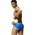 thumbnail image 4 of JOCKMAIL Mens Underwear Briefs Sexy Bulge Front + Back buttocks Double Removable Push Up Cup, 4 of 8