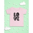 thumbnail image 3 of Love W Flowers T-Shirt Infant -Smartprints Designs,  12 Months, 3 of 4
