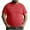 Red, variant on Blczomt Big and Tall T Shirts for Men Plain Black T-Shirts Summer Casual Crew Neck Tee Tops
