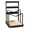 thumbnail image 4 of Soporte para utensilios de cocina, tabla de cortar, soporte para tapa de ollas y sartenes negro, 4 of 9