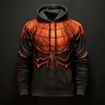 thumbnail image 3 of Sudaderas con estampado 3D de araña para hombre, Sudadera con capucha de gran tamaño, ropa de calle Harajuku de tendencia Hip Hop, Cosplay de ocio, moda de otoño, 3 of 3