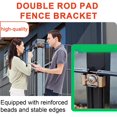 thumbnail image 3 of ZenCart 10Pcs Joining Clips Rustproof Corrosion Resistant Easy to Install Fence Panel Connectors with Screws Metal Joining Clips, 3 of 8