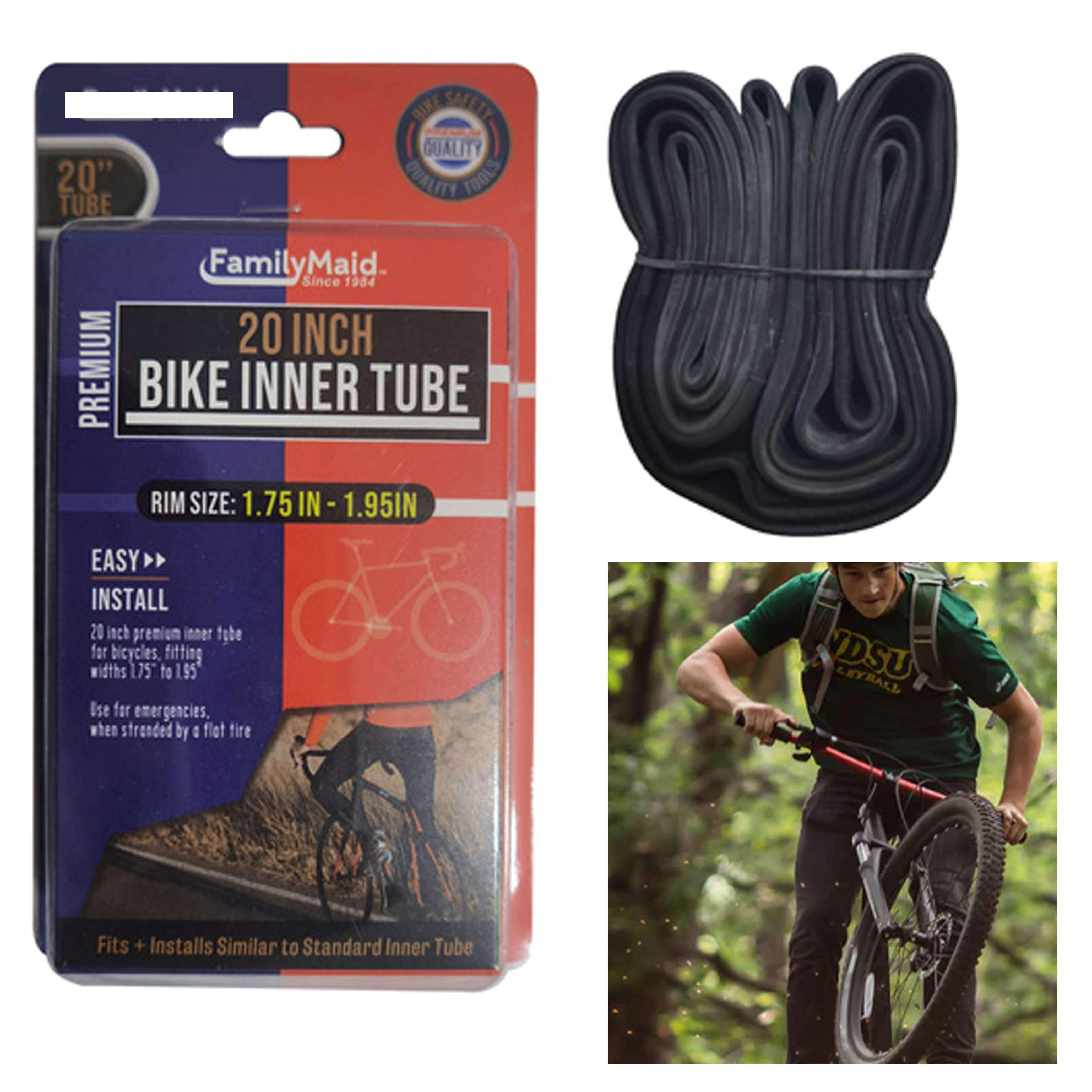mtb cycle mountain bike atb Brand new 26 x 1.95 inch schrader inner tube 