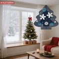 thumbnail image 3 of Stylish Metal Hanging Christmas Tree Wind Spinner - Festive Design with Snowflakes & Stars for Yard & Garden Decor, 3 of 6