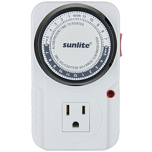 Sunlite 05003SU T200 24 Hour Heavy Duty Appliance Timer 2 Pack