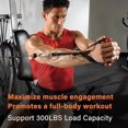 thumbnail image 4 of Bar Attachment Strap Compatible with Bowflex Home Gym Parts, Use for LAT, Squat and Bench Bars, Trains Upper Body: Shoulders, Back, Triceps, Biceps,Upper Body Strength Muscle Training, 4 of 7