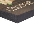 thumbnail image 5 of P. Graham Dunn Choose Joy Magnolia Dark Brown 16 x 6 Inch Pine Wood Carved Hewed Hanging Sign, 5 of 6