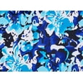 thumbnail image 2 of Zelouf Print On Ity  , Sewing, DIY, Crafts Fabric by the Yard, 941 Blk/royal, 5 Yard, 2 of 2