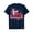 L235 Navy, variant on Curuila Child Toddler Girls Tshirt Short Sleeve Letter Print Crew Neck Tops For Girls Everyday Wear Comfortable Tee Size 2-3 Years