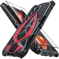 thumbnail image 1 of For Samsung Galaxy s24 Ultra case, Metal Rugged Heavy Duty Cover with Camera Protection, Military Grade Shockproof Phone Case with Screen Protector, 1 of 5