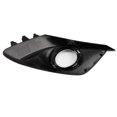 thumbnail image 5 of 2Pcs Front Bumper Fog Light Grille Cover Chrome Trim for 3 Axela 2014-2016, 5 of 5