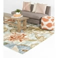 thumbnail image 3 of Jaipur Blue Hand-Tufted Petal Pusher Area Rug, 3 of 11
