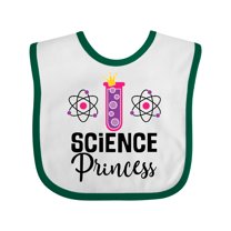 Inktastic Science Princess Girls Scientist Girls Baby Bib