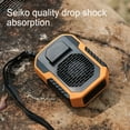 CHENGSI Portable Waist Fan 6000mAh Rechargeable, Necklace Fan with 20H