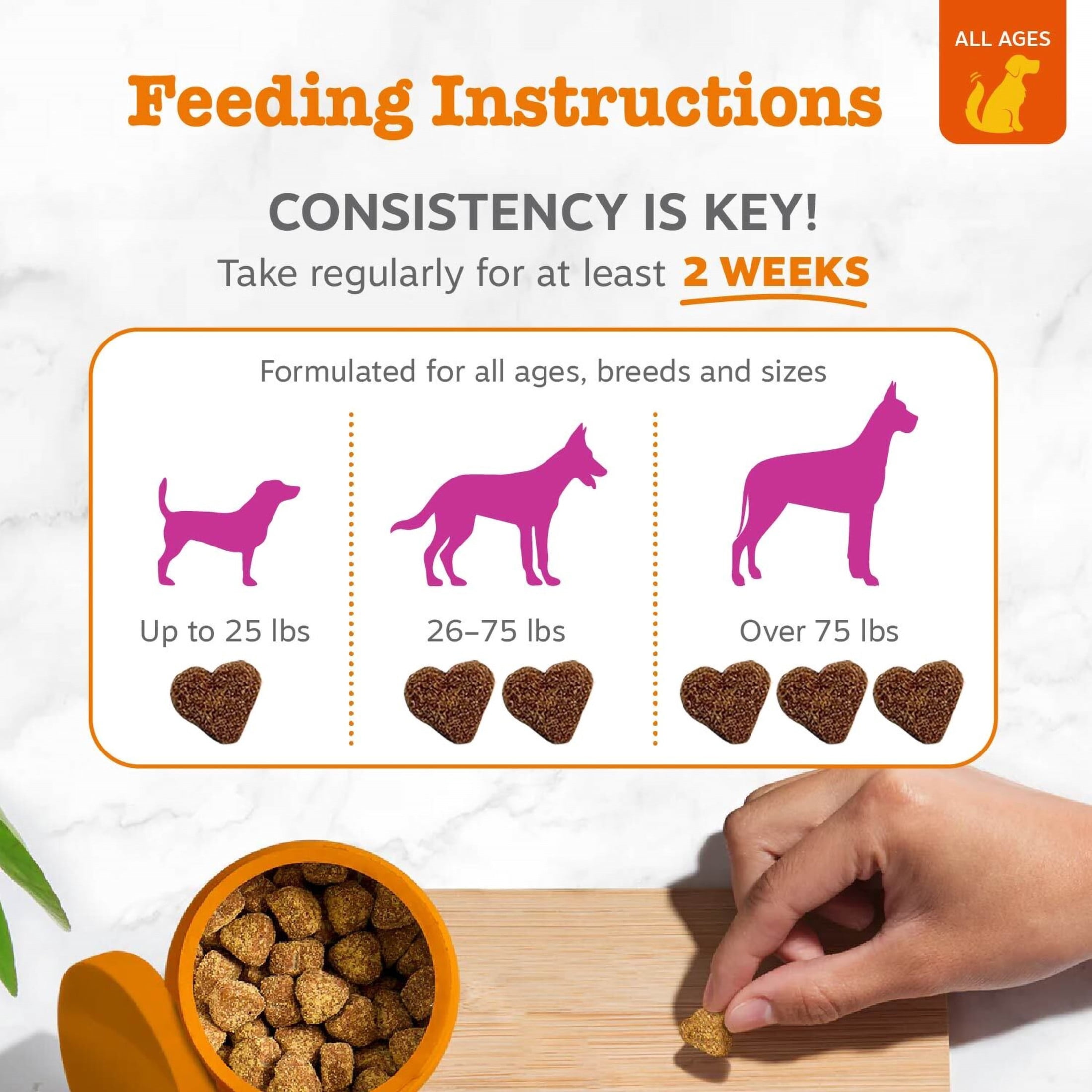 Zesty Paws Skin & Coat Bites + Salmon Oil, Bacon 90ct