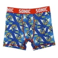 thumbnail image 2 of Youth Boys Sonic the Hedgehog Boxer Brief Underwear 5-Pack - Speedy Comfort for Gamers-6, 2 of 7