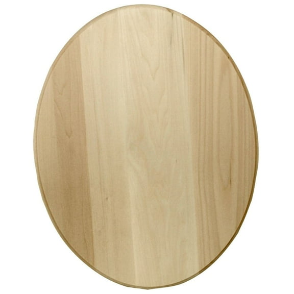 Walnut Hollow Basswood Oval Plaque-11"X14"X.75"