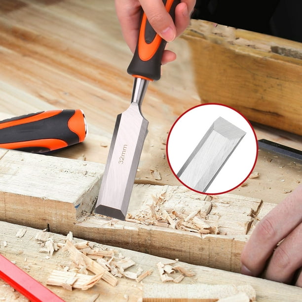 Wood Chisel Set 10Pcs Chisel Masonry Carving Tool Flat Chisel