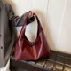 thumbnail image 5 of Bolso Mano Informal para Mujer Al Aire Libre Color Sólido PU, 5 of 9