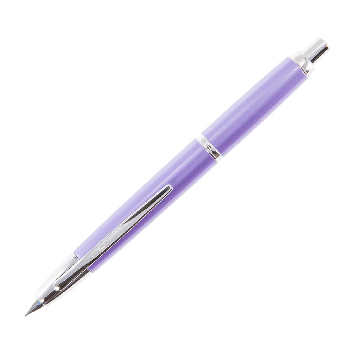 Pilot Vanishing Point Decimo Retractable Fountain Pen, Purple,  Fine (65340)