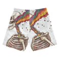 thumbnail image 7 of FORMRS Boys Swim Trunks Quick Dry Mesh Liner Boardshorts Sizes XS-XL, Colorful Skeleton, 7 of 7
