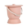 thumbnail image 4 of Orinal portátil de 4,5 l con tapa y asa para mujeres, niños y adultos Rosa, 4 of 8