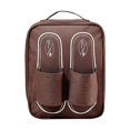 thumbnail image 2 of Organizador de embalaje de bolsas de zapatos para maletas de Waterproo Bolsas de zapatos de viaje marrón Macarena Bolsa de almacenamiento de zapatos, 2 of 8