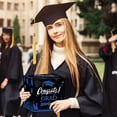 thumbnail image 5 of yulier Graduation Card Box, Graduation Decorations Graduation Box Congrats Grad Card Box Graduation Gift Graduation Party Favors Decor Party Supplies, Blue, 5 of 6