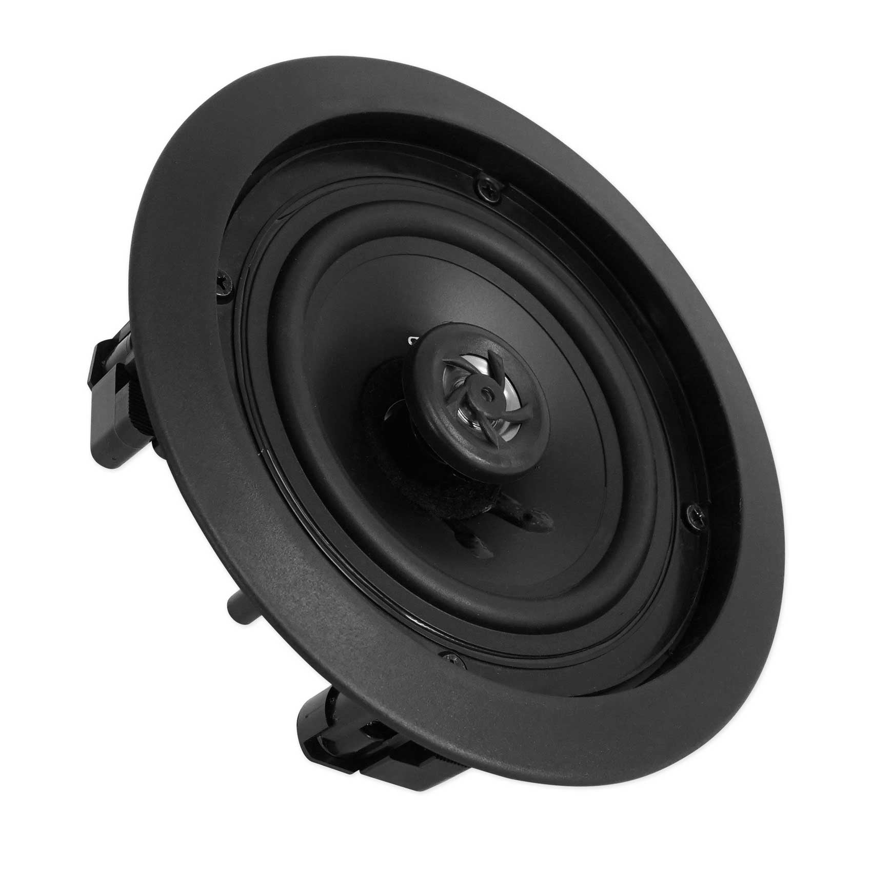 Technical Pro Home Theater Amplifier Receiver+(4) 5.25" Black Ceiling Speakers