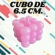 thumbnail image 4 of Velas de burbujas en forma de cubo rosa 2 piezas, para ese momento especial, 4 of 4