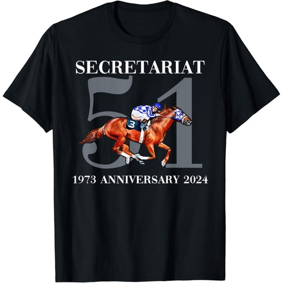 Secretariat 1973 Horse Racing Legendary Triple Crown T-Shirt