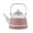Pink, variant on Enameled tea kettle in vintage style, with spout kettle, enamel kettle for induction cooker gas stoves, for induction, gas stove, wood stove coffee machine water jug