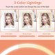 thumbnail image 1 of Travel Makeup Mirror With 10X Magnifying Mirror, Vanity Mirror With 80Leds, 3 Color Lighting, Rechargeable 2000Mah Batteries, 1 of 4