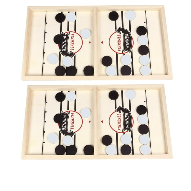 2x de Puck de Cabestrillo de Gran Tamaño de Futbolín de de de Hockey Hugo juego ganador de futbolín